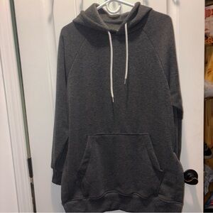 Woman’s Size Large Gray “The Warmy” Oversized Sweatshirt